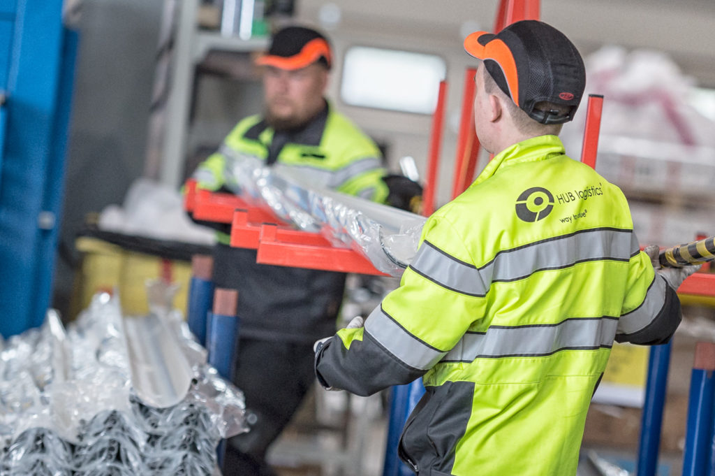 HUB logistics sisälogistiikka