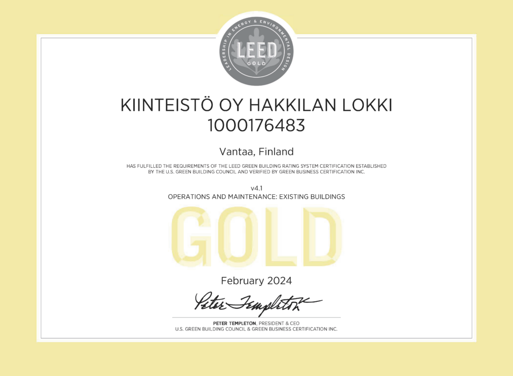 LEED-sertifiointi | LEED-sertification